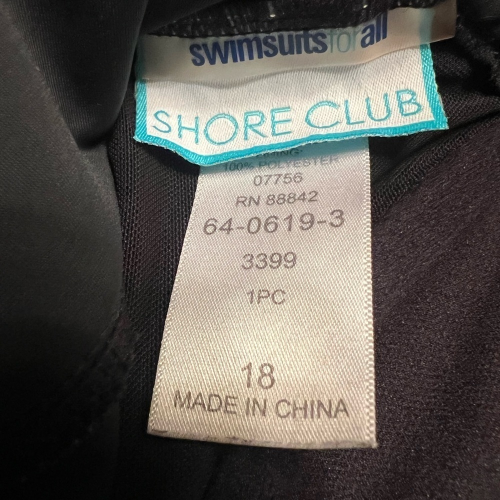 Elegant Black Women's Swim Top - Picture 3 of 4
